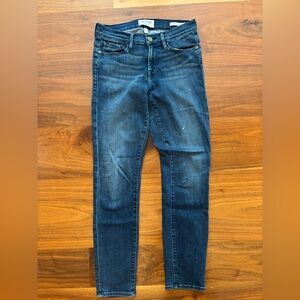 FRAME Denim Le Skinny De Jeanne Crop - Size: 27